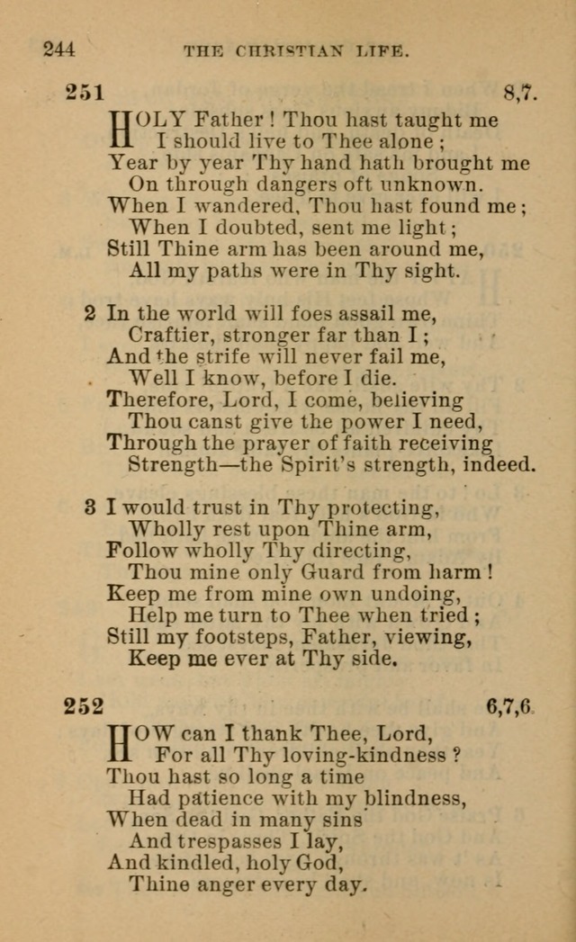 Evangelical Lutheran Hymn-book page 441