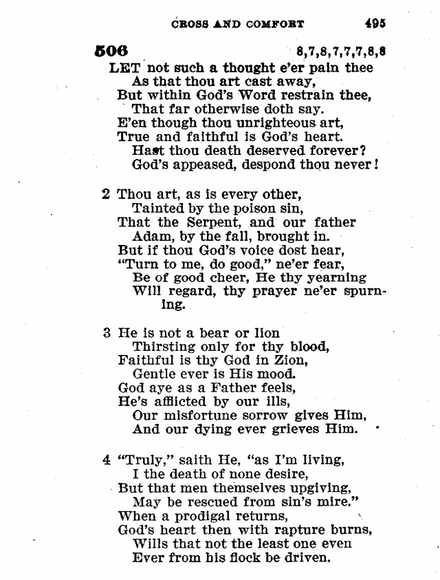 Evangelical Lutheran Hymn-book page 723
