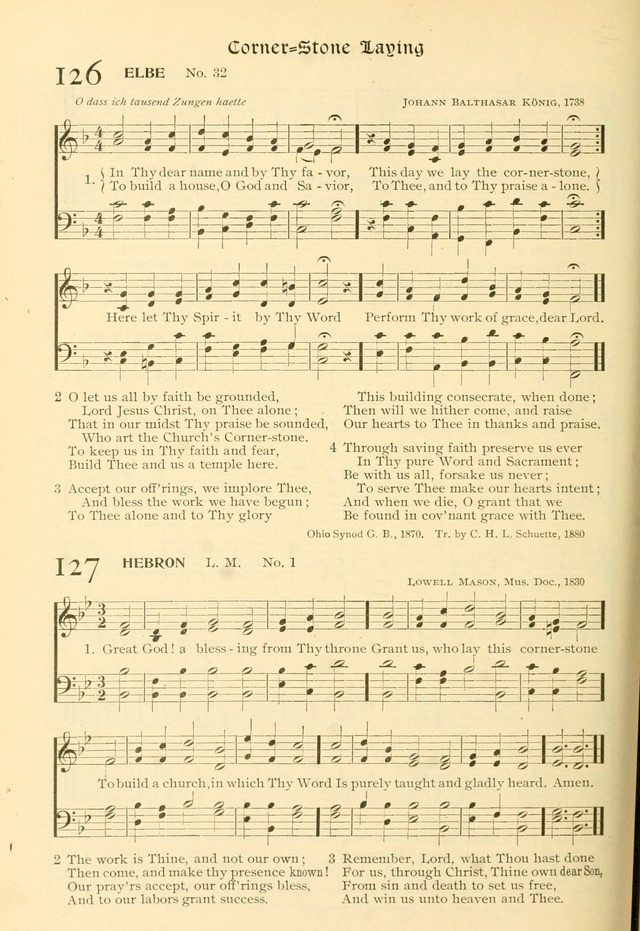 Evangelical Lutheran hymnal: with music page 183