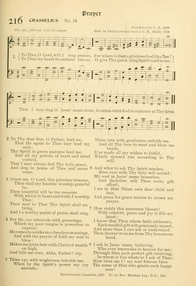 Evangelical Lutheran hymnal: with music page 252