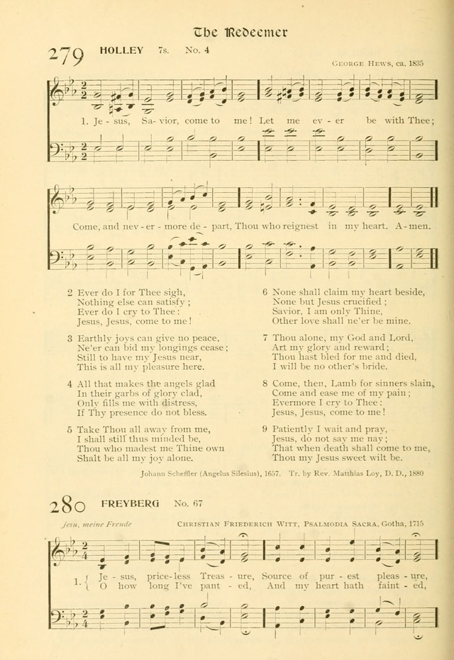 Evangelical Lutheran hymnal: with music page 309