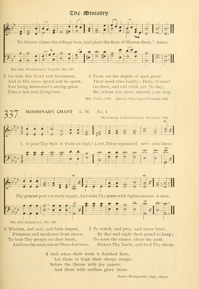 Evangelical Lutheran hymnal: with music page 358