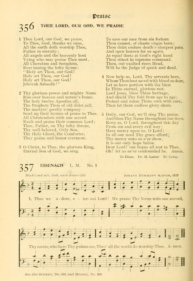 Evangelical Lutheran hymnal: with music page 371