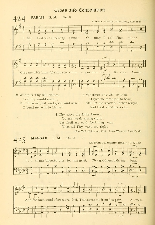 Evangelical Lutheran hymnal: with music page 427