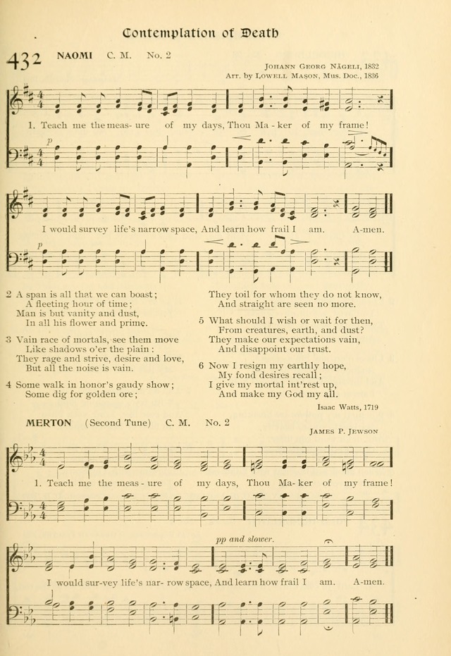 Evangelical Lutheran hymnal: with music page 434