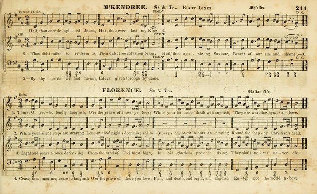 Evangelical Musick: or, The Sacred Minstrel and Sacred Harp United: consisting of a great variety of psalm and hymn tunes, set pieces, anthems, etc. (10th ed) page 211