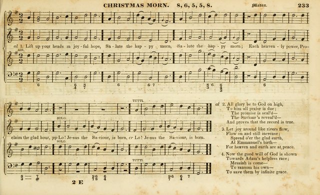 Evangelical Musick: or, The Sacred Minstrel and Sacred Harp United: consisting of a great variety of psalm and hymn tunes, set pieces, anthems, etc. (10th ed) page 233