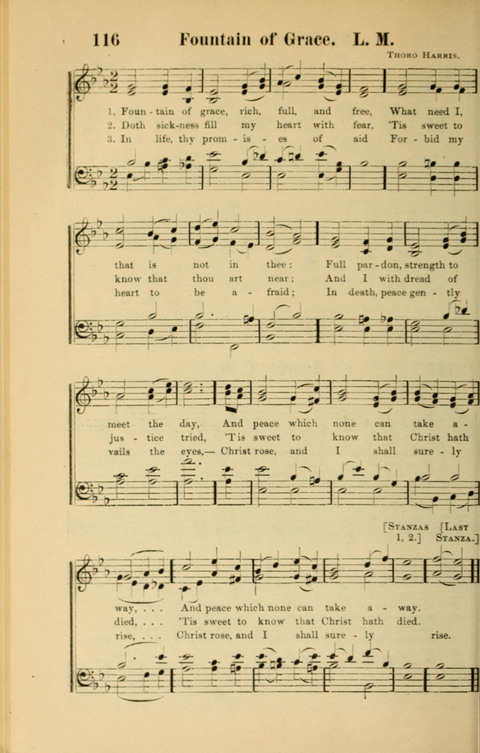 Echoes of Paradise: a choice collection of Christian hymns suitable for Sabbath schools and all other departments of religious work page 114