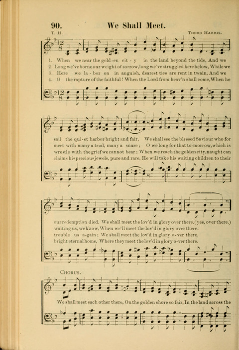 Echoes of Paradise: a choice collection of Christian hymns suitable for Sabbath schools and all other departments of religious work page 88