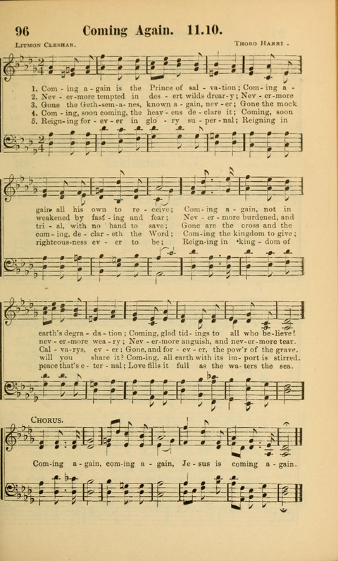 Echoes of Paradise: a choice collection of Christian hymns suitable for Sabbath schools and all other departments of religious work page 95
