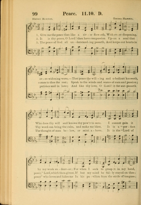 Echoes of Paradise: a choice collection of Christian hymns suitable for Sabbath schools and all other departments of religious work page 98