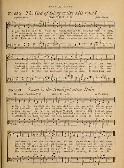 Evangel Songs: words and music, suitable for all services of sacred song page 203