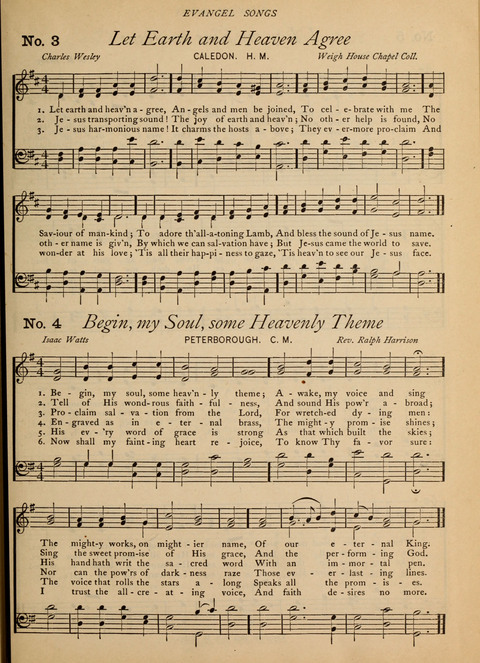 Evangel Songs: words and music, suitable for all services of sacred song page 3