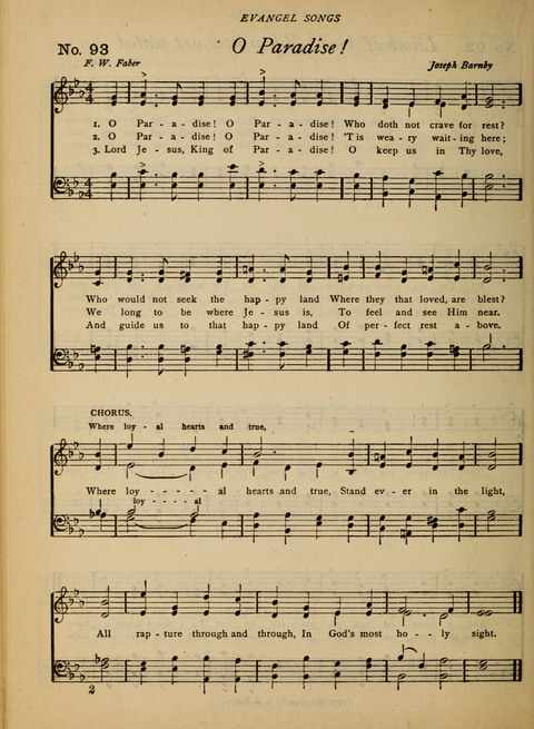 Evangel Songs: words and music, suitable for all services of sacred song page 78