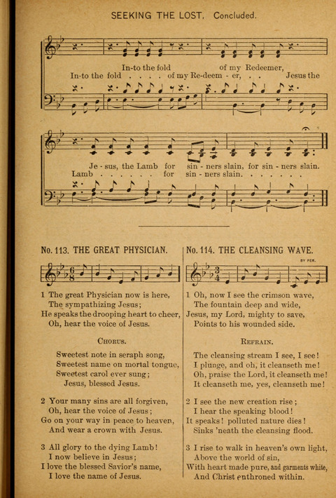 Epworth Songs: For use in the Epworth League, the Junior League, the Sunday-school, and in social services page 107
