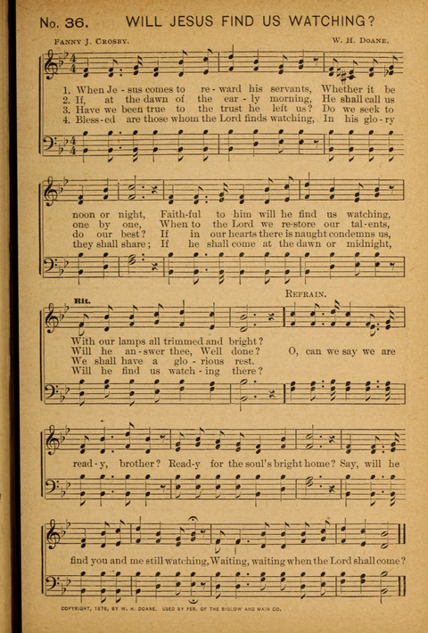 Epworth Songs: For use in the Epworth League, the Junior League, the Sunday-school, and in social services page 39