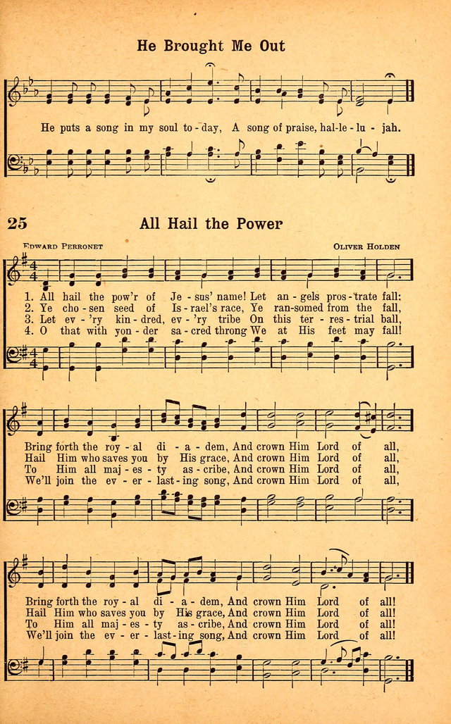 Evangel Songs page 25