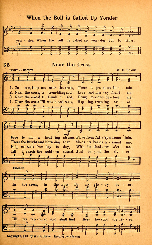Evangel Songs page 35