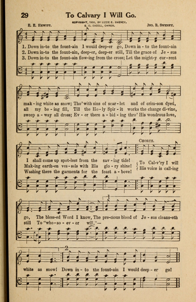 Famous Gospel Hymns page 29