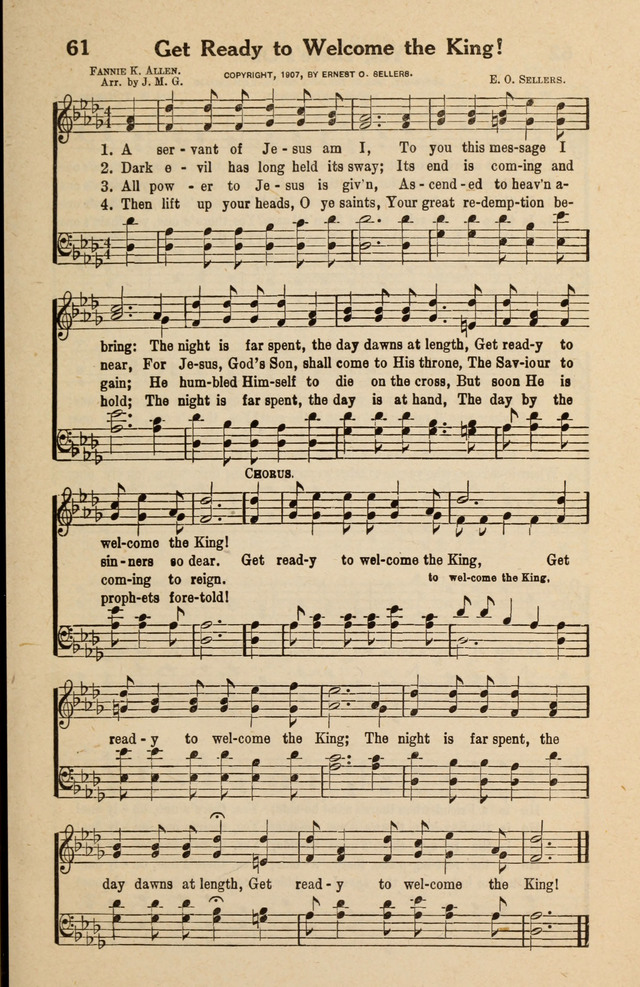 Famous Gospel Hymns page 61