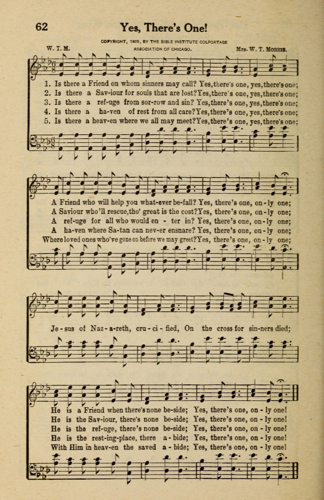 Famous Gospel Hymns page 62