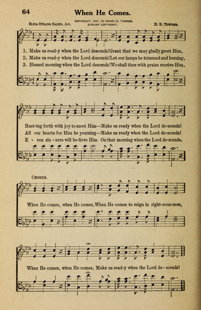 Famous Gospel Hymns page 64