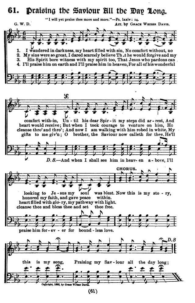 Favorite Gospel Songs page 57