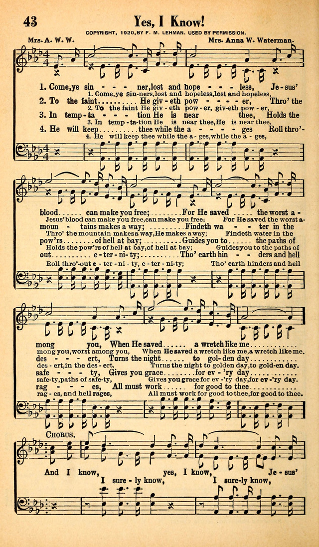 Full Gospel Songs page 43