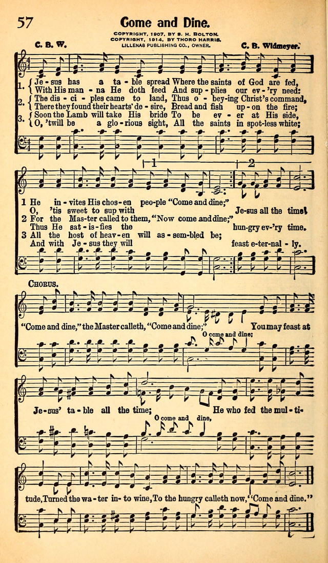 Full Gospel Songs page 57