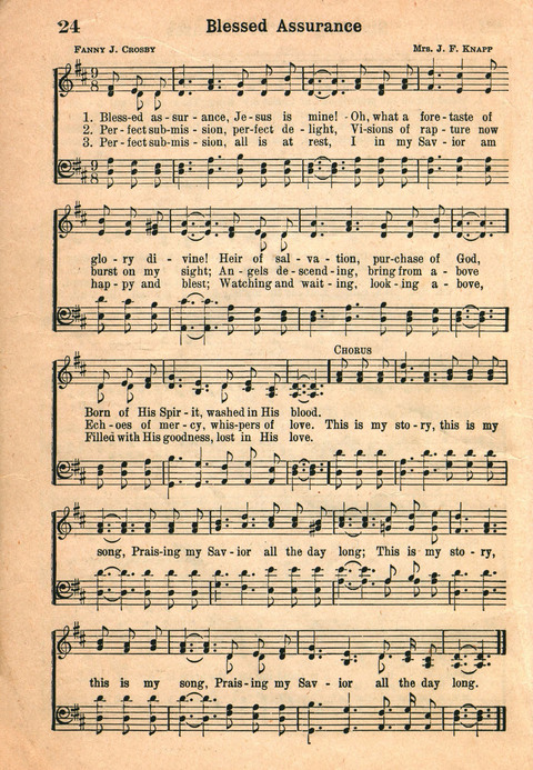 Favorite Hymns page 24