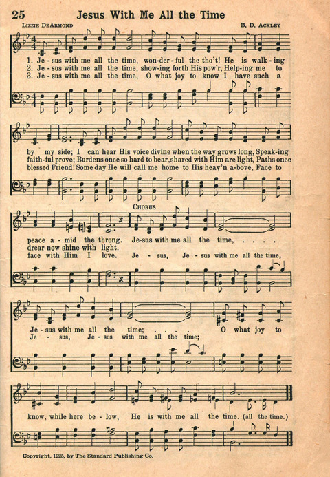 Favorite Hymns page 25