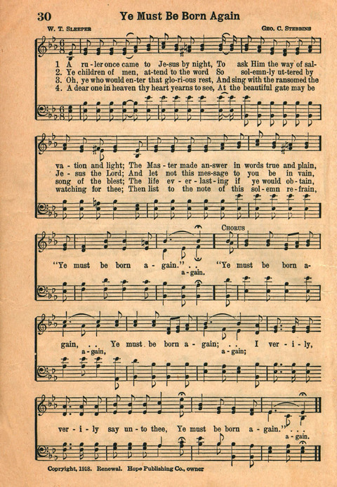Favorite Hymns page 30