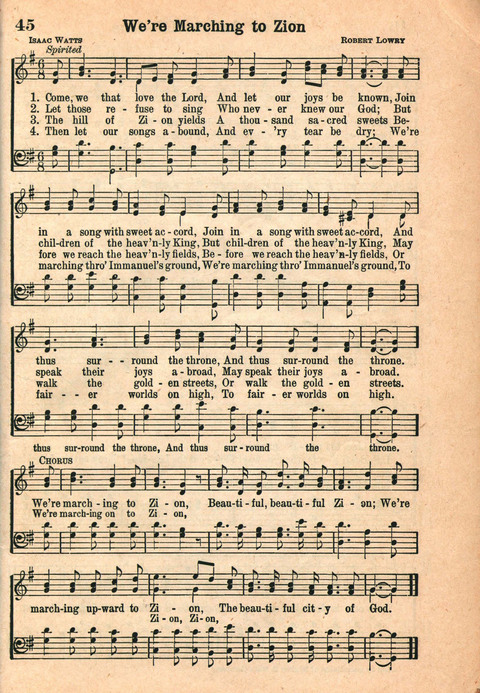 Favorite Hymns page 45