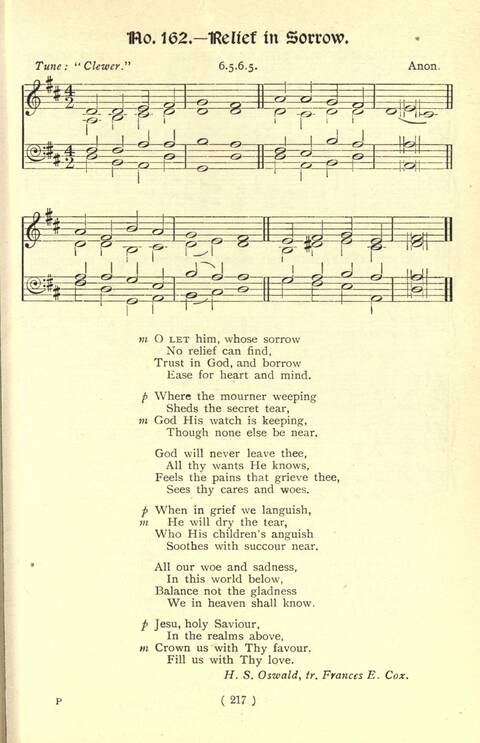 The Fellowship Hymn Book page 217