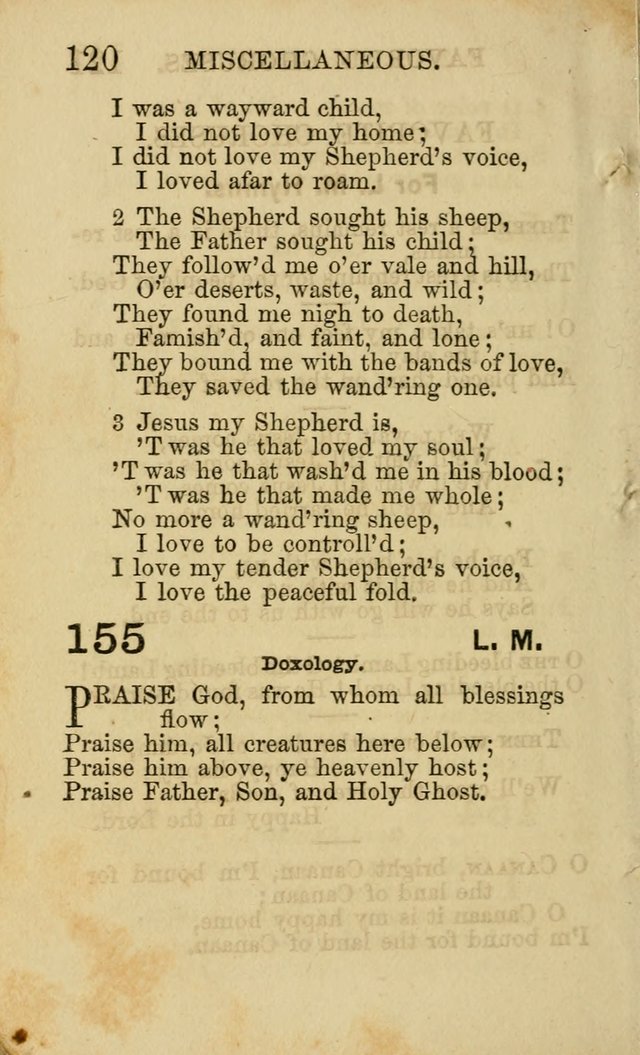 Familiar Hymns for Social Meetings page 125