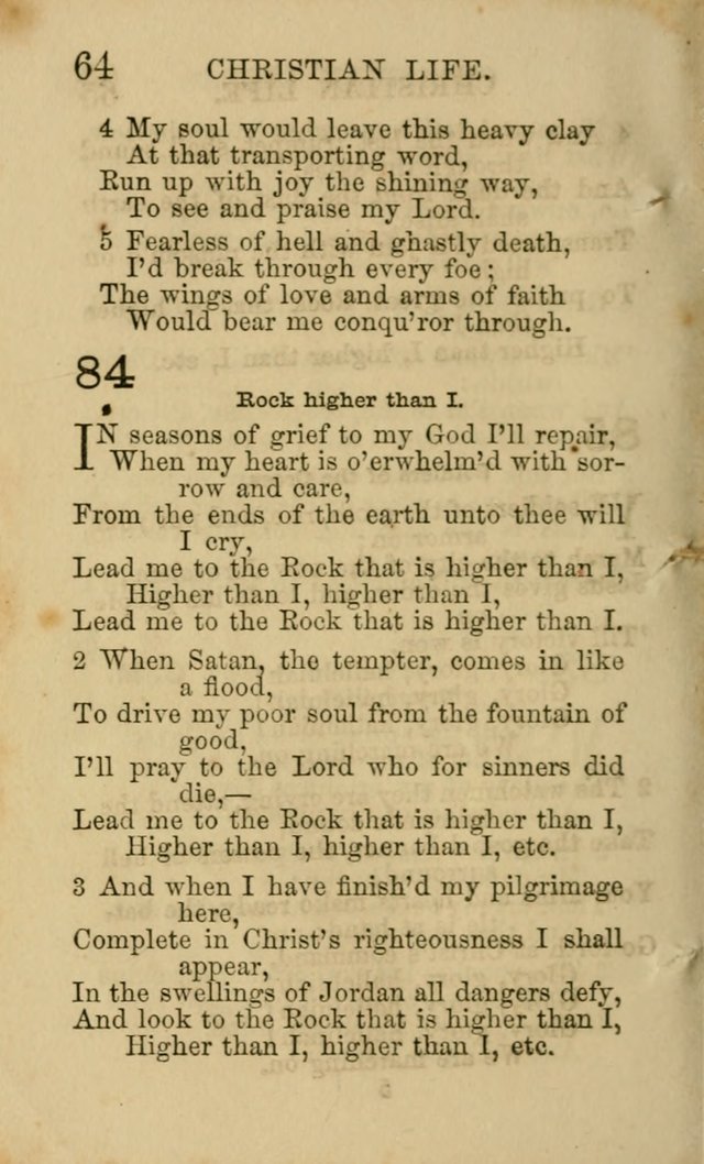 Familiar Hymns for Social Meetings page 69