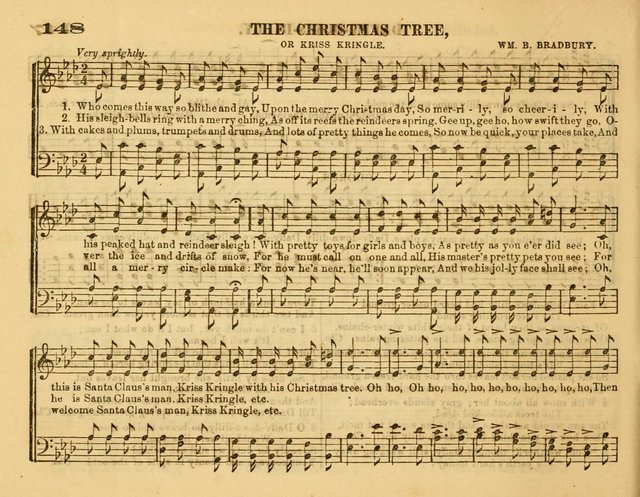 Fresh Laurels for the Sabbath School, A new and extensive collection of music and hymns. Prepared expressly for the Sabbath Schools, Etc. page 153
