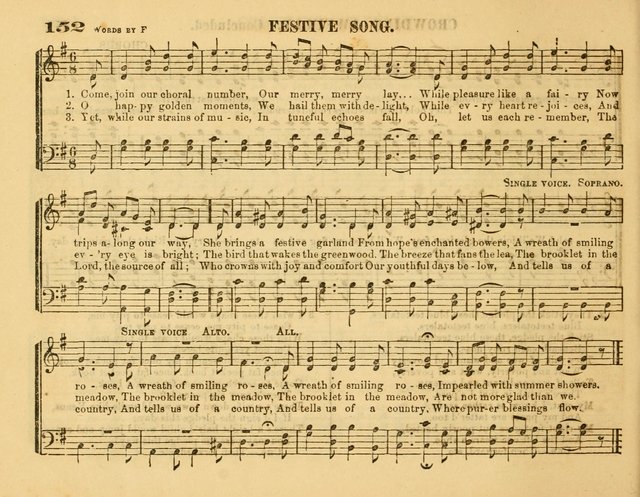 Fresh Laurels for the Sabbath School, A new and extensive collection of music and hymns. Prepared expressly for the Sabbath Schools, Etc. page 157