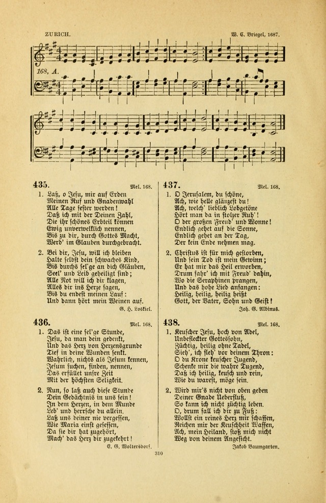 Frohe Lieder und Brüder-Harfe: eine Sammlung von Liedern für Sonntagschulen und Jugendvereine (Spezialle Aufl.) page 310