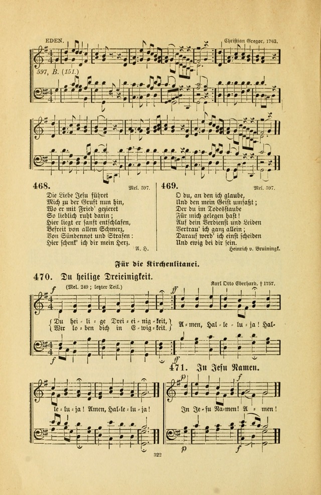 Frohe Lieder und Brüder-Harfe: eine Sammlung von Liedern für Sonntagschulen und Jugendvereine (Spezialle Aufl.) page 322