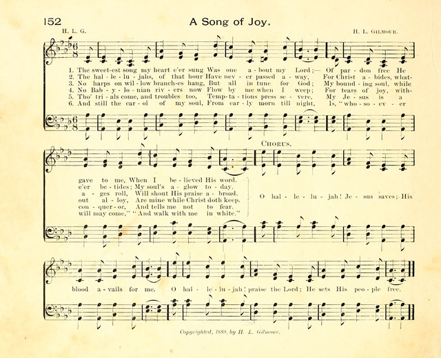 Fair as the Morning. Hymns and Tunes for Praise in the Sunday-School page 150