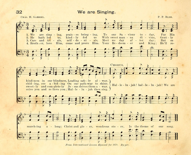 Fair as the Morning. Hymns and Tunes for Praise in the Sunday-School page 30