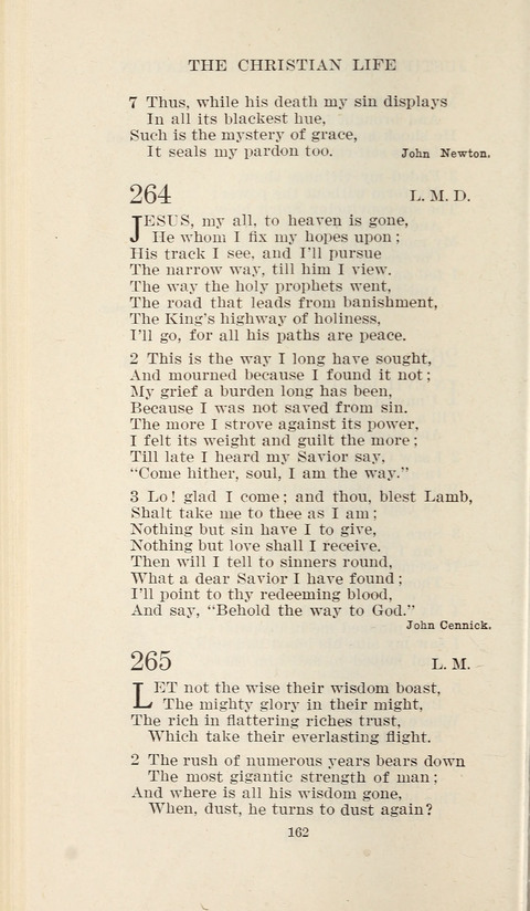Free Methodist Hymnal page 164