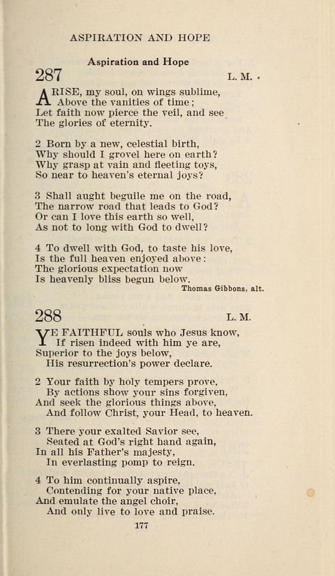 Free Methodist Hymnal page 179