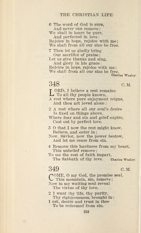 Free Methodist Hymnal page 220