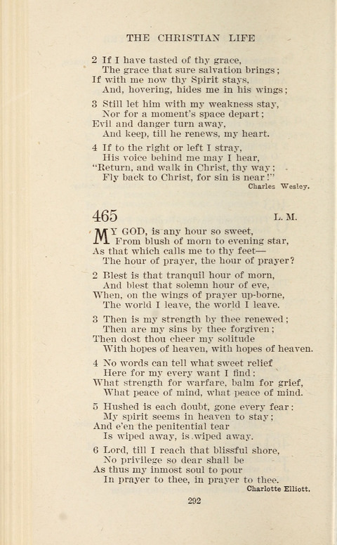 Free Methodist Hymnal page 294