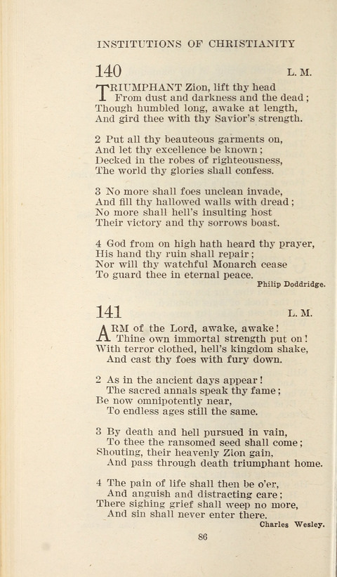 Free Methodist Hymnal page 86