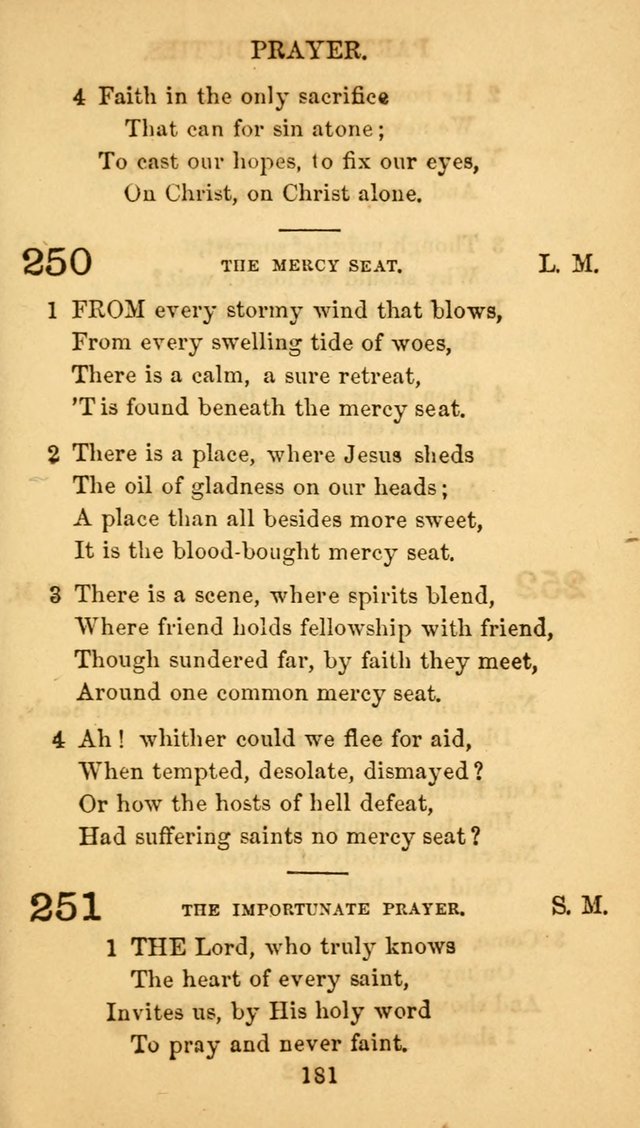 Fulton Street Hymn Book, for the use of union prayer meetings, Sabbath schools and families page 190