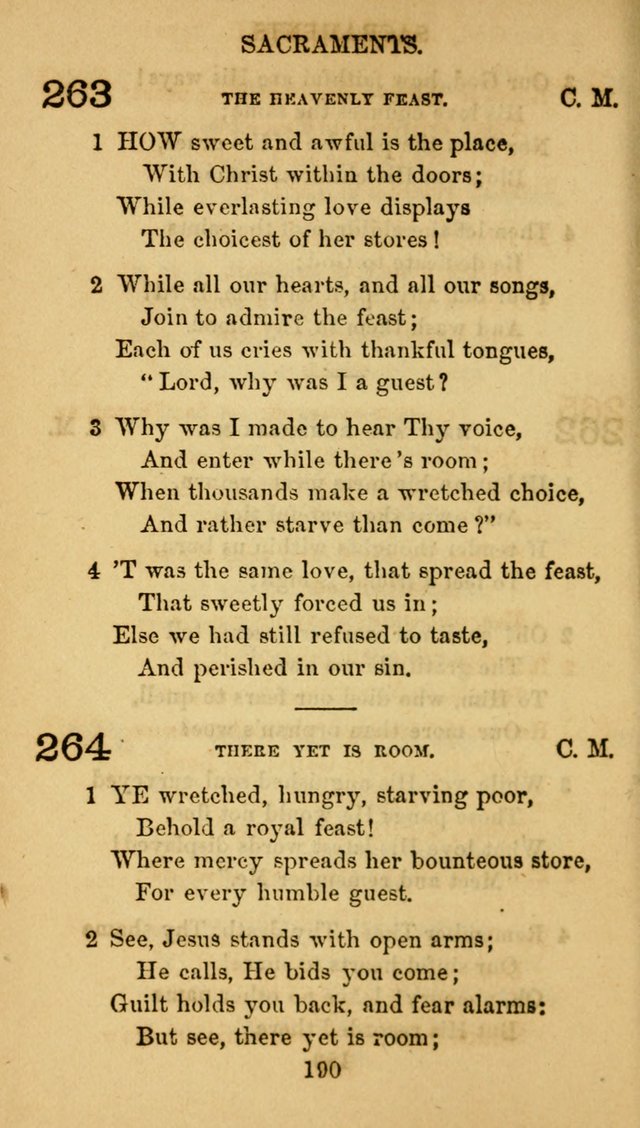 Fulton Street Hymn Book, for the use of union prayer meetings, Sabbath schools and families page 199