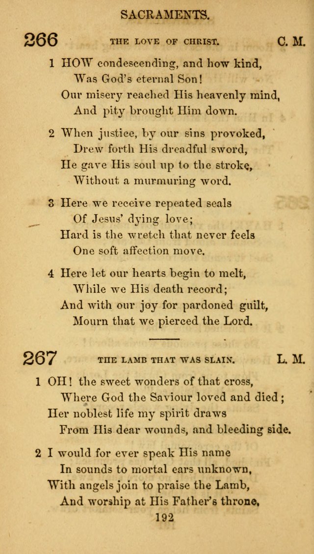 Fulton Street Hymn Book, for the use of union prayer meetings, Sabbath schools and families page 201